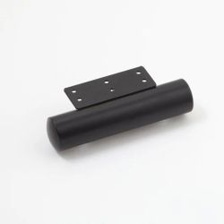 Set 2 Picioruse tub VC40b, Ø 40, metal, Negru 