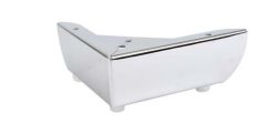 Piciorus metalic A-026, 150x150 mm, H=50 mm, Crom