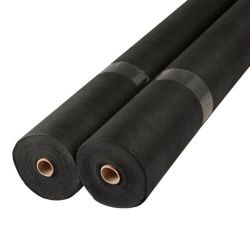 TNT Spunbond 80gr negru, lățime 1,6 m (preț pe metru, rolă 170 m)