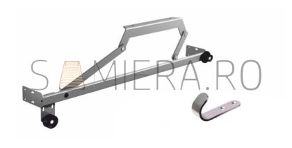 Mecanism Delfin VS.129.172, cu rotile, 720 mm