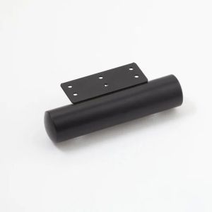 Set 2 Picioruse tub VC40b, Ø 40, metal, Negru 