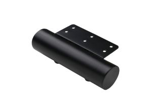 Set 2 Picioruse tub VC40b, Ø 40, metal, Negru 