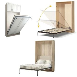 Sistem de pat rabatabil vertical