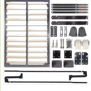 Sistem de pat rabatabil vertical