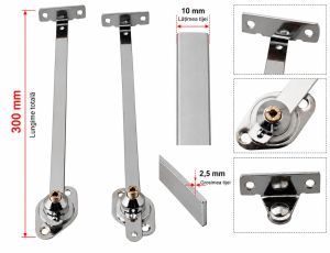 Limitator usa rabatabila cu autofranare 300 mm